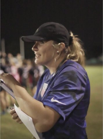coach Melanie Longstaff