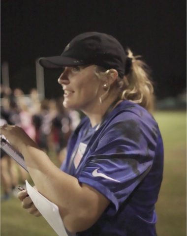 coach Melanie Longstaff